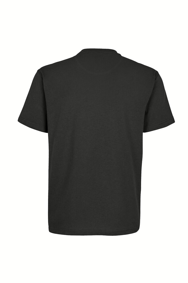 HAKRO 597 Label Free T Shirt Heavy MIKRALINAR® ECO in karbongrau, Größe 6XL