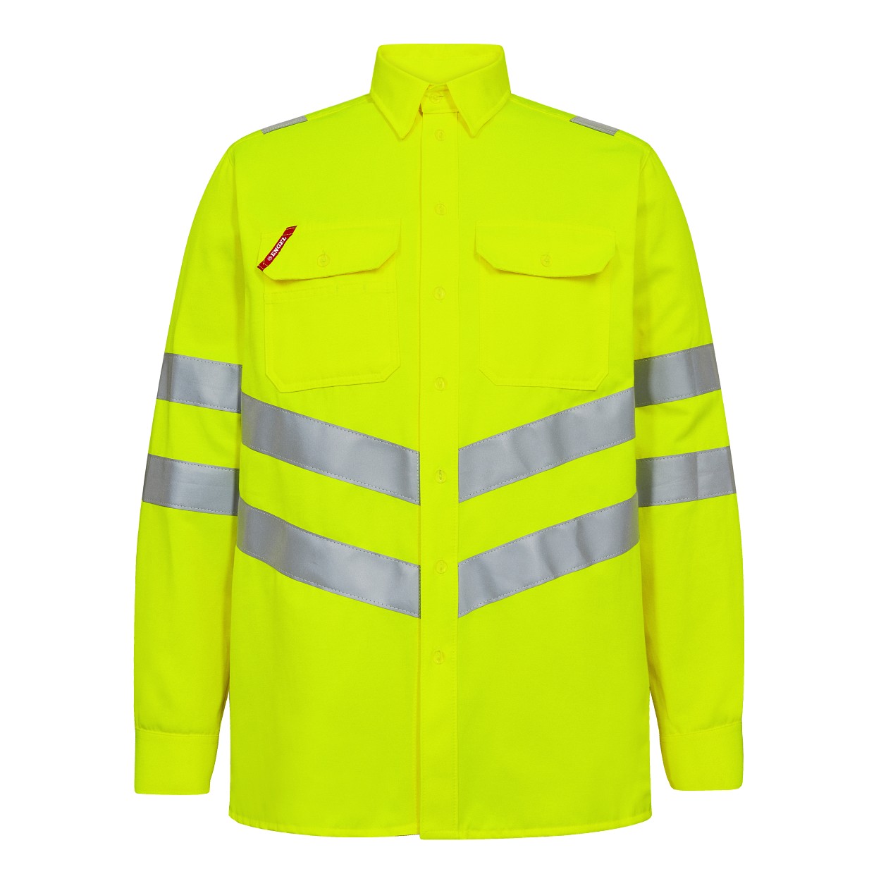 ENGEL Safety Hemd in Gelb, Größe 41/42