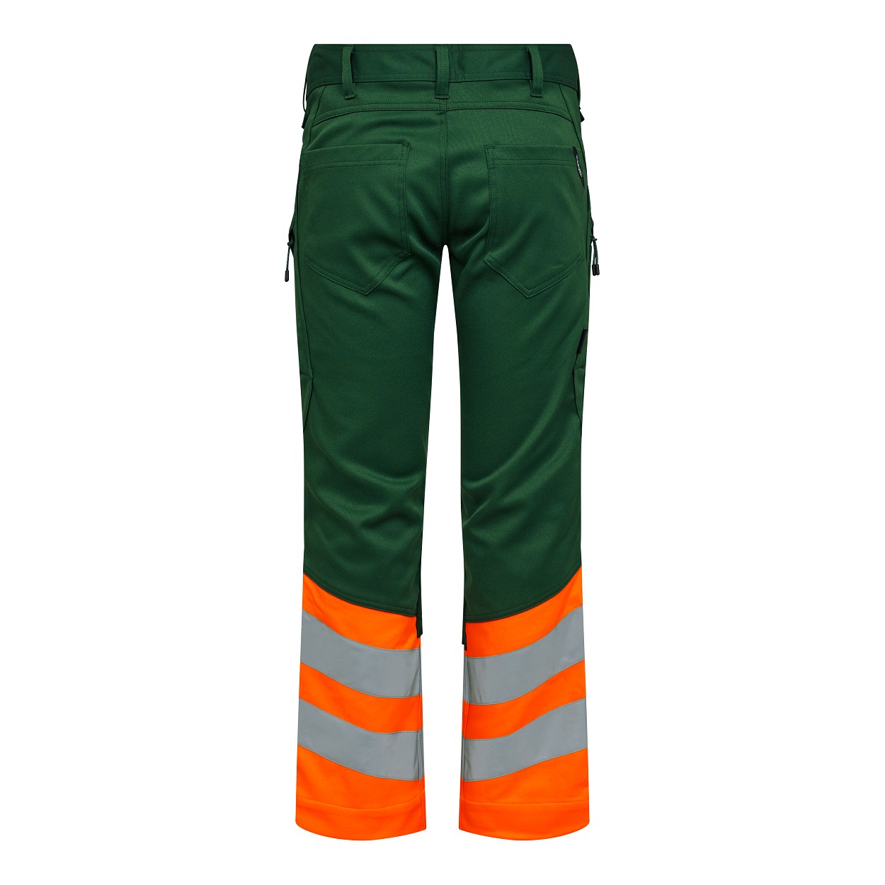 Safety Hose in Grün/Orange, Größe 26