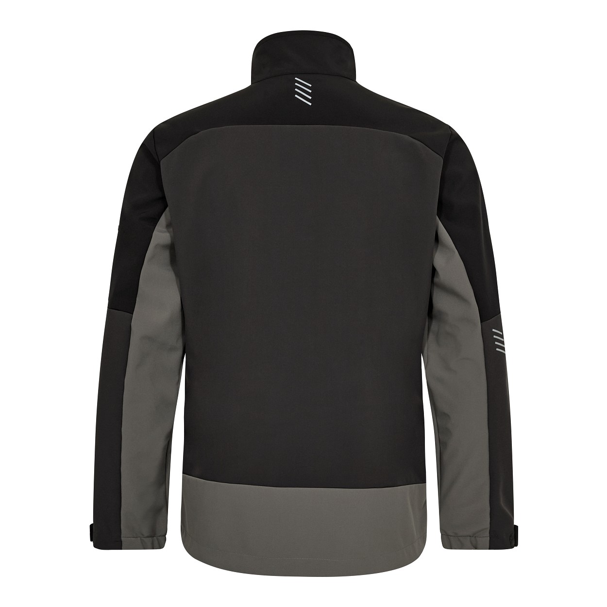 ENGEL Entire Softshelljacke in Anthrazitgrau/Schwarz, Größe XS