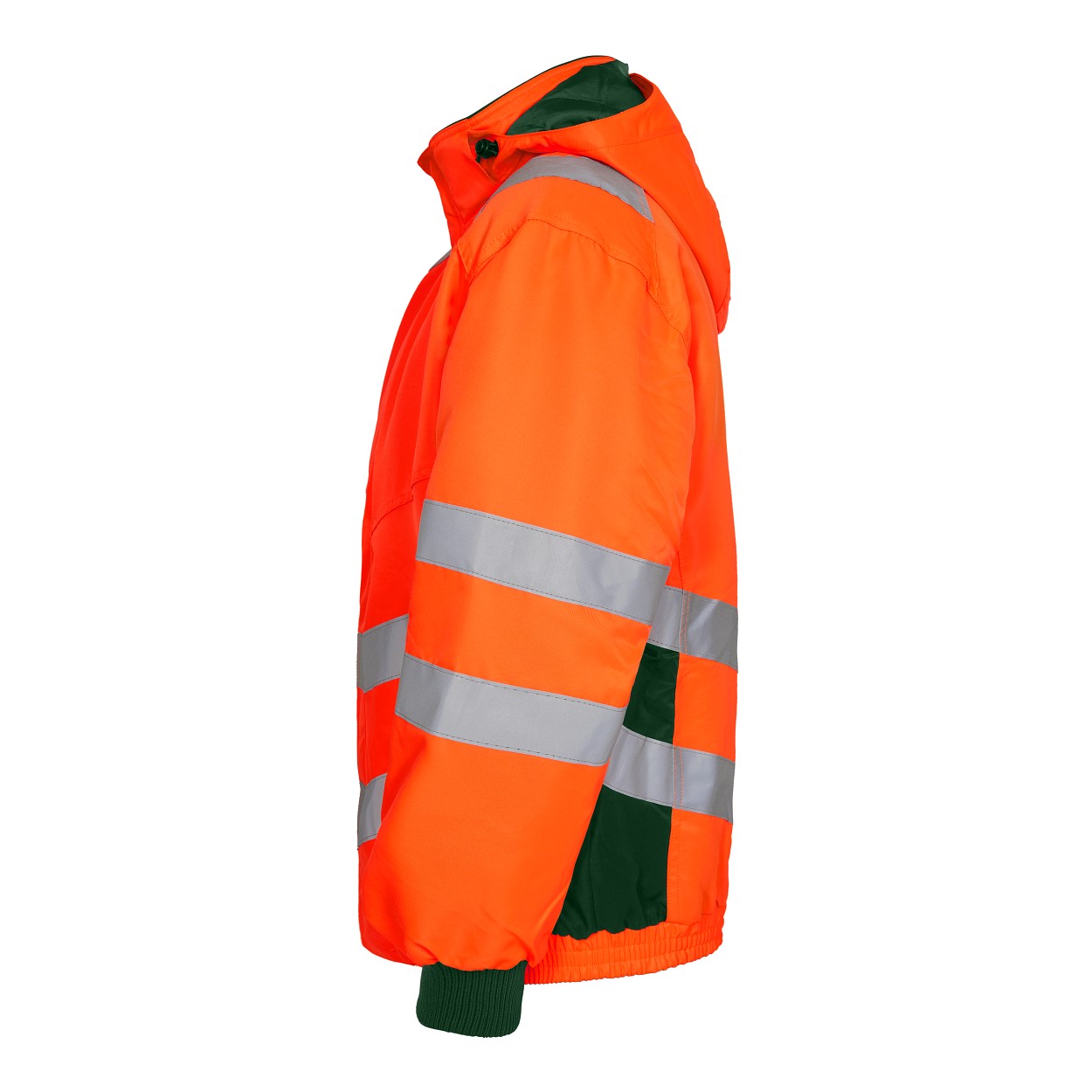 ENGEL Safety Pilotjacke in Orange/Grün, Größe XS