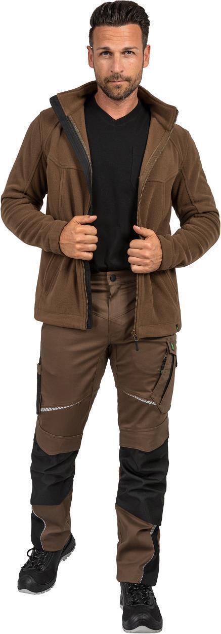 Bundhose Flex Line in Haselnuss-Schwarz, Größe 98 von Leibwächter