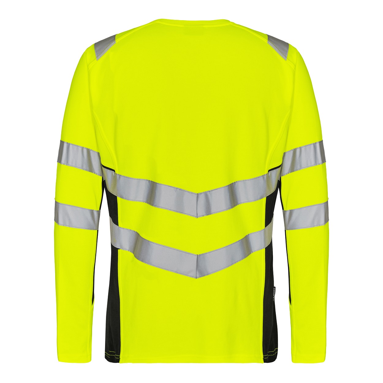 ENGEL Safety Langarm-Shirt in Gelb/Schwarz, Größe XS