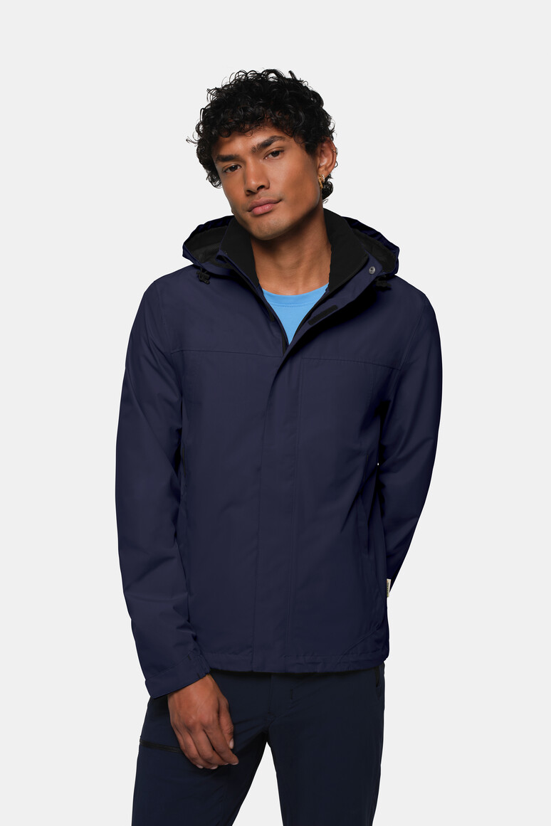 HAKRO 862 Regenjacke Connecticut in Tinte, Größe XS