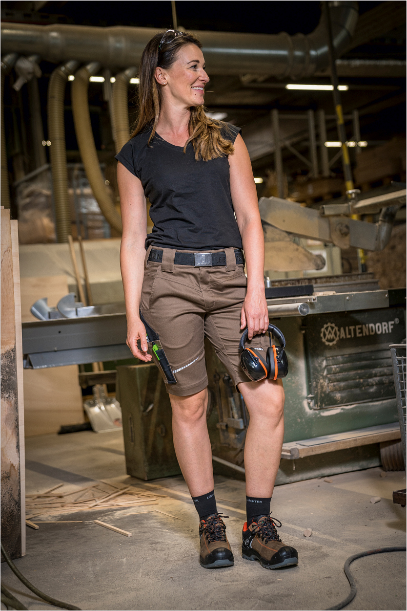 Damen T-Shirt "Lisa" Flex Line Schwarz FLXDT, Gr. 36 von Leibwächter Damen T-Shirt "Lisa" Flex Line Schwarz FLXDT, Gr. 52 von Leibwächter