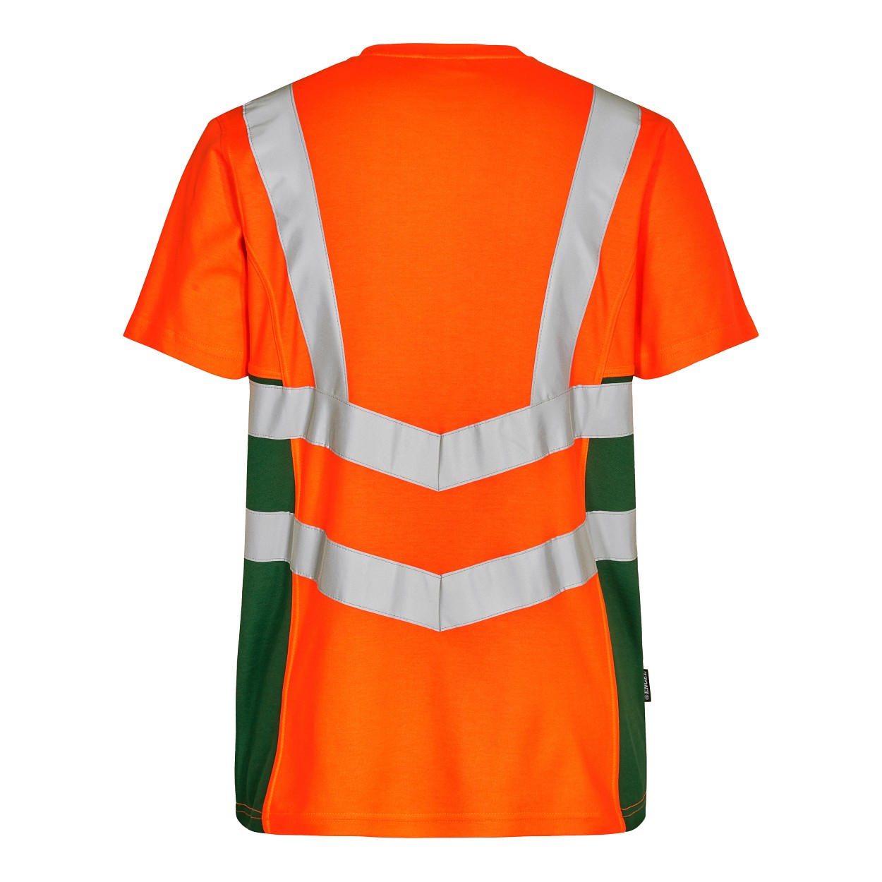 ENGEL Safety T-Shirt in Orange/Grün, Größe XS