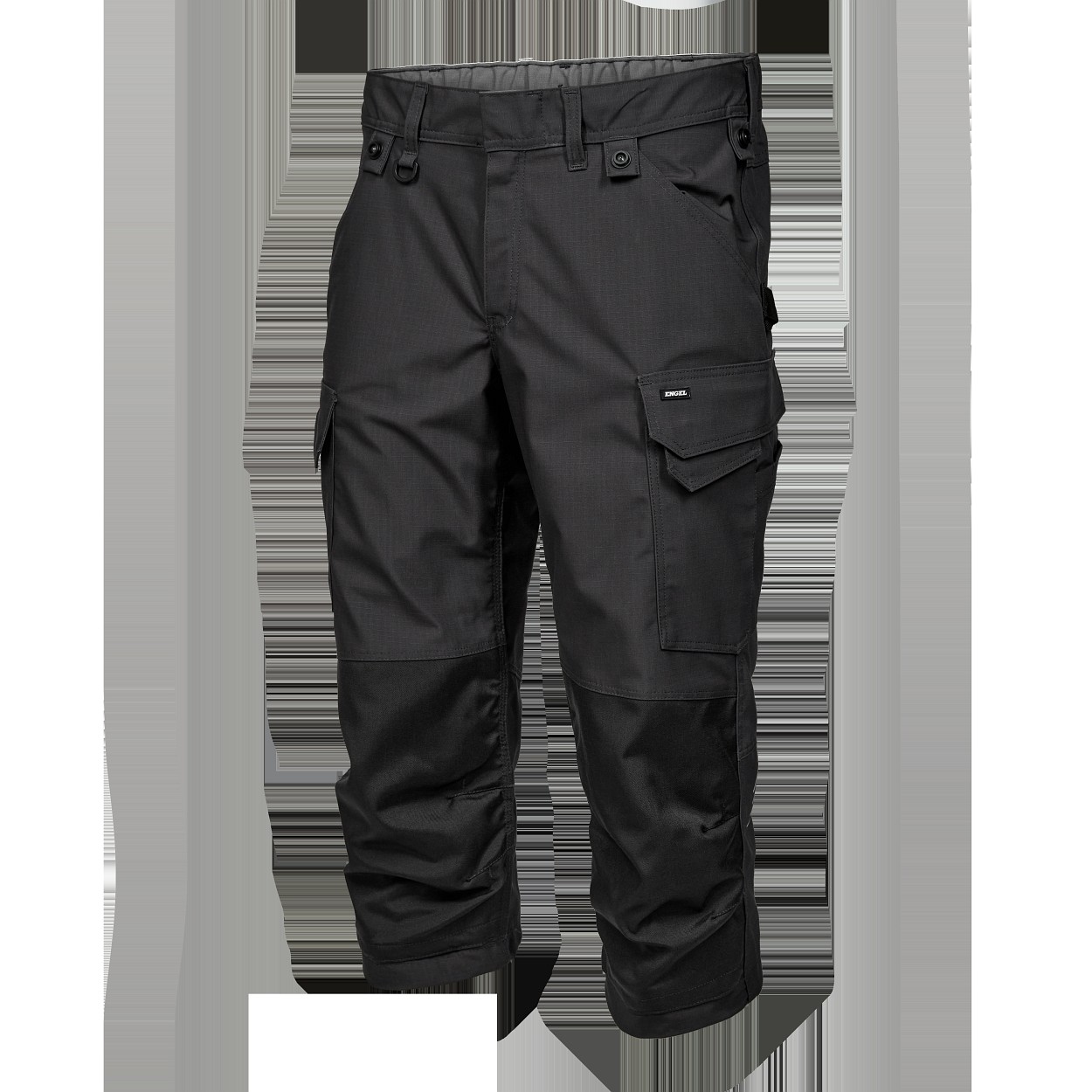 ENGEL Entire 3/4-Hose mit 2-Wege-Stretch in Anthrazit Grau, Größe 54