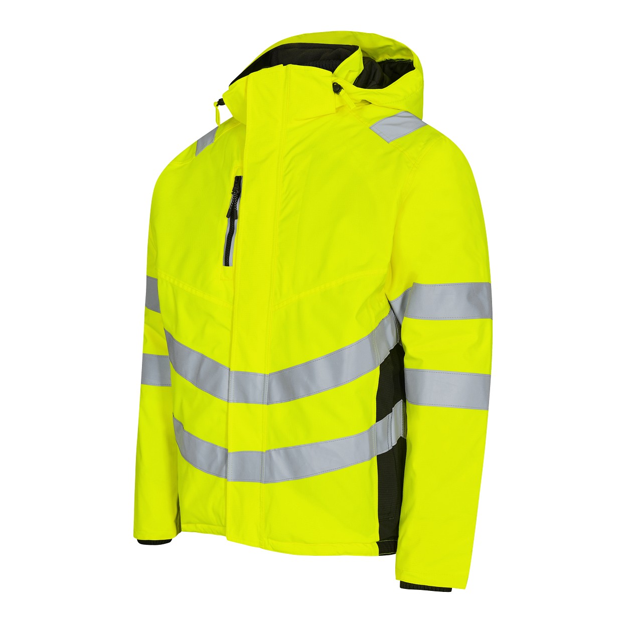 ENGEL Safety Winterjacke in Gelb/Schwarz, Größe XS
