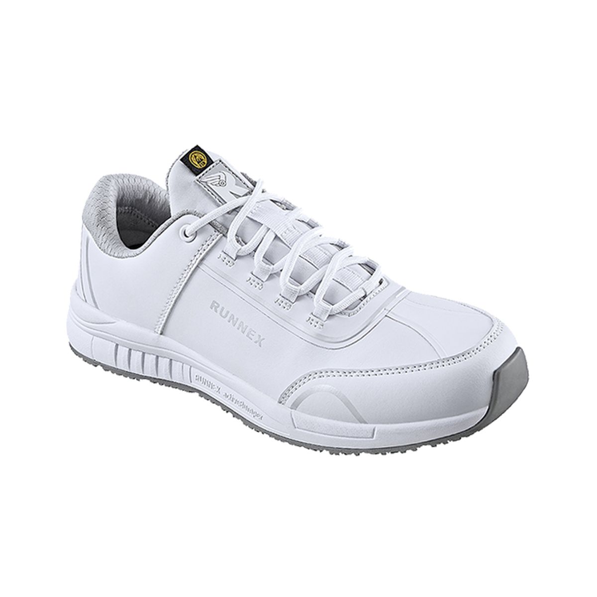 RUNNEX® O2 ESD-Berufshalbschuhe SportStar in Weiß, Gr. 40