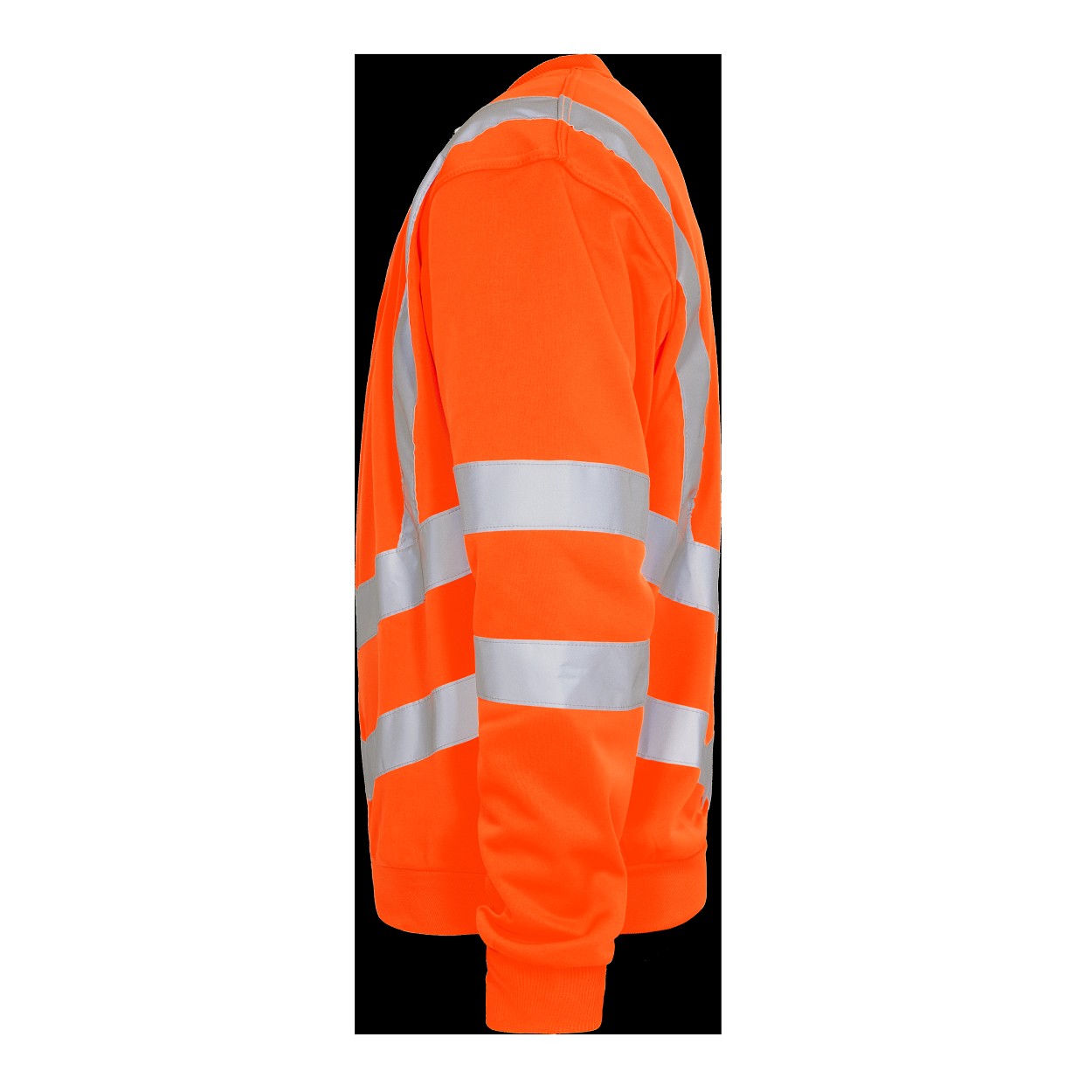 ENGEL Safety Sweatshirt in Hi-vis Orange, Größe XS