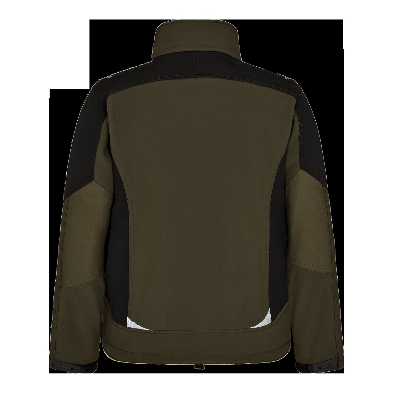 ENGEL Galaxy Softshelljacke in Forest Green/Schwarz, Größe XS