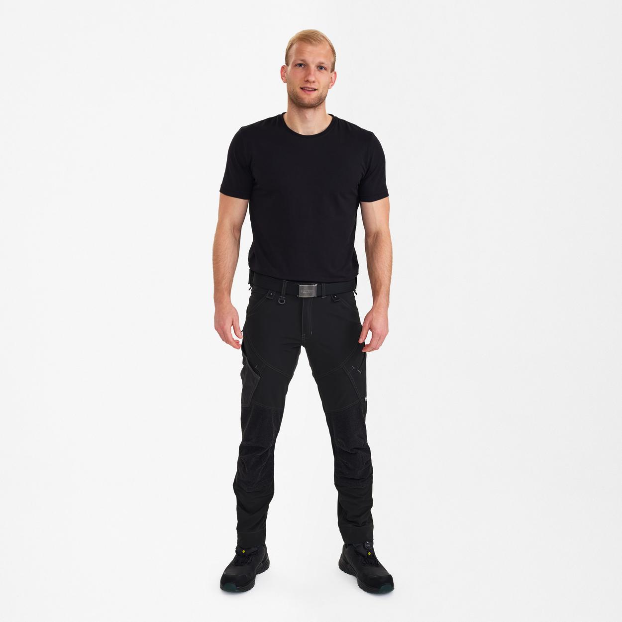 ENGEL Stretchgürtel in Schwarz, Größe One size