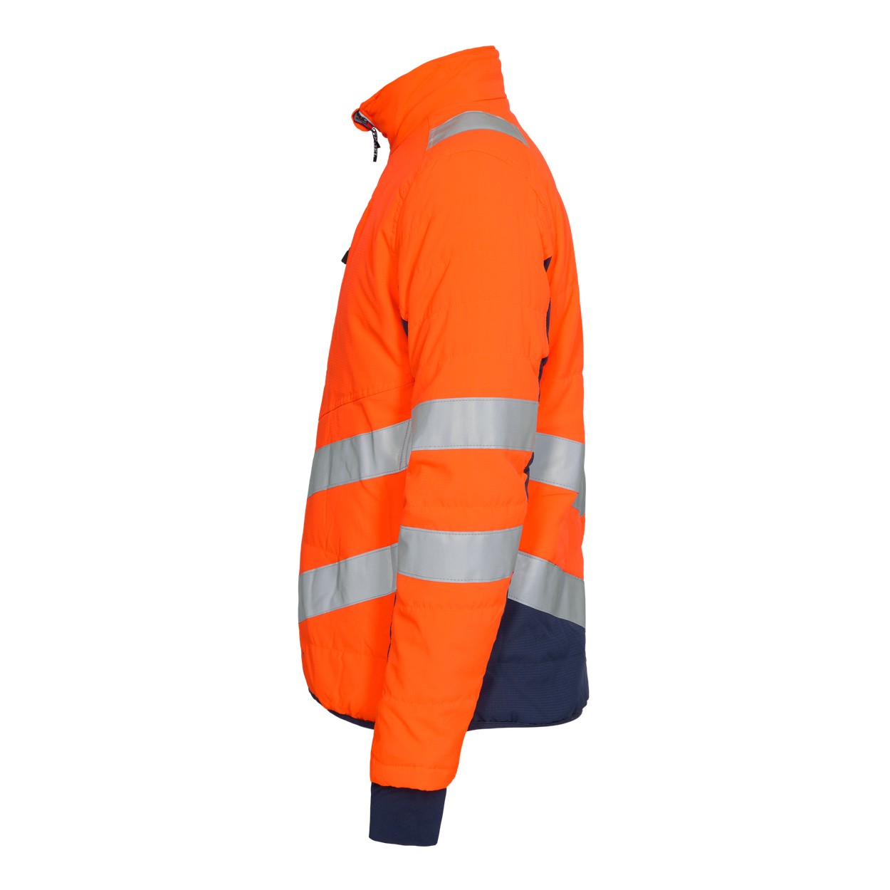 ENGEL Safety Stepp-Jacke in Orange/Blue ink, Größe 3XL