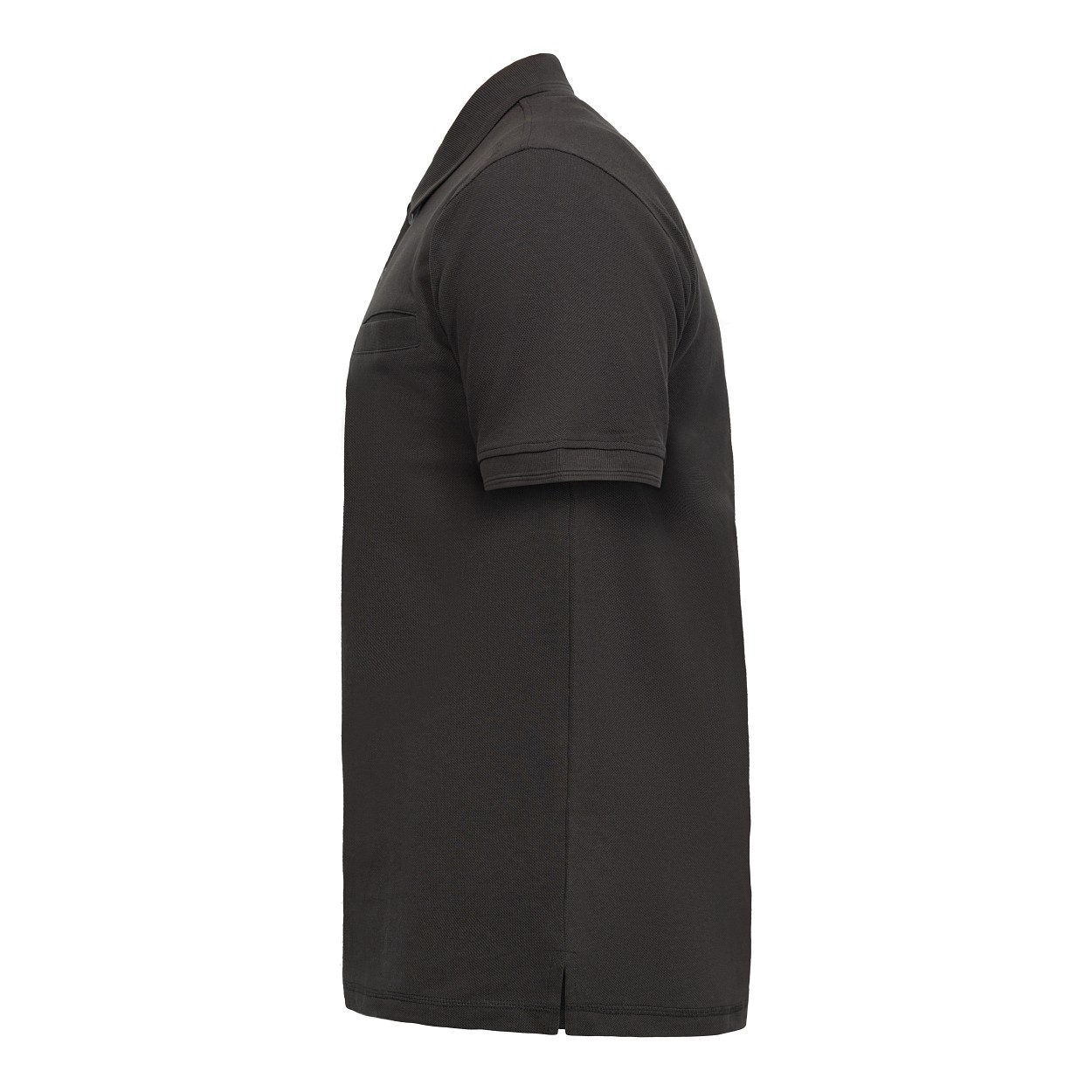 ENGEL Extend Poloshirt mit Brusttasche in Anthrazit Grau, Größe XS