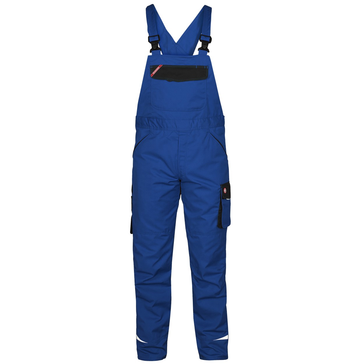 ENGEL Galaxy Light Latzhose in Surfer Blue/Schwarz, Größe 106