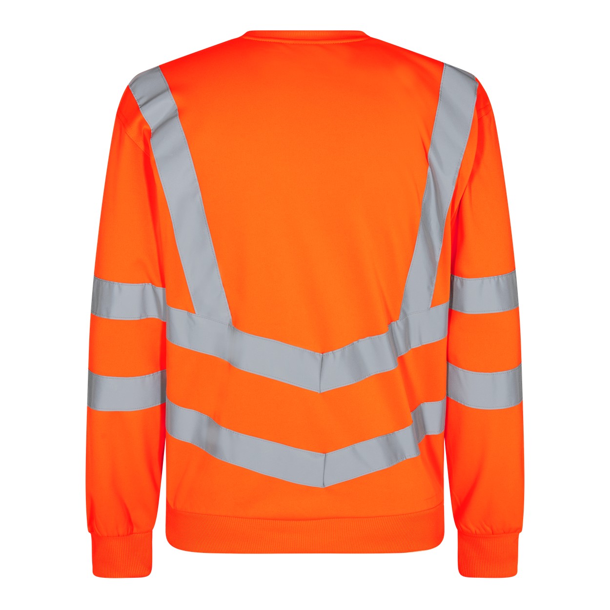 ENGEL Safety Sweatshirt in Hi-vis Orange, Größe XS