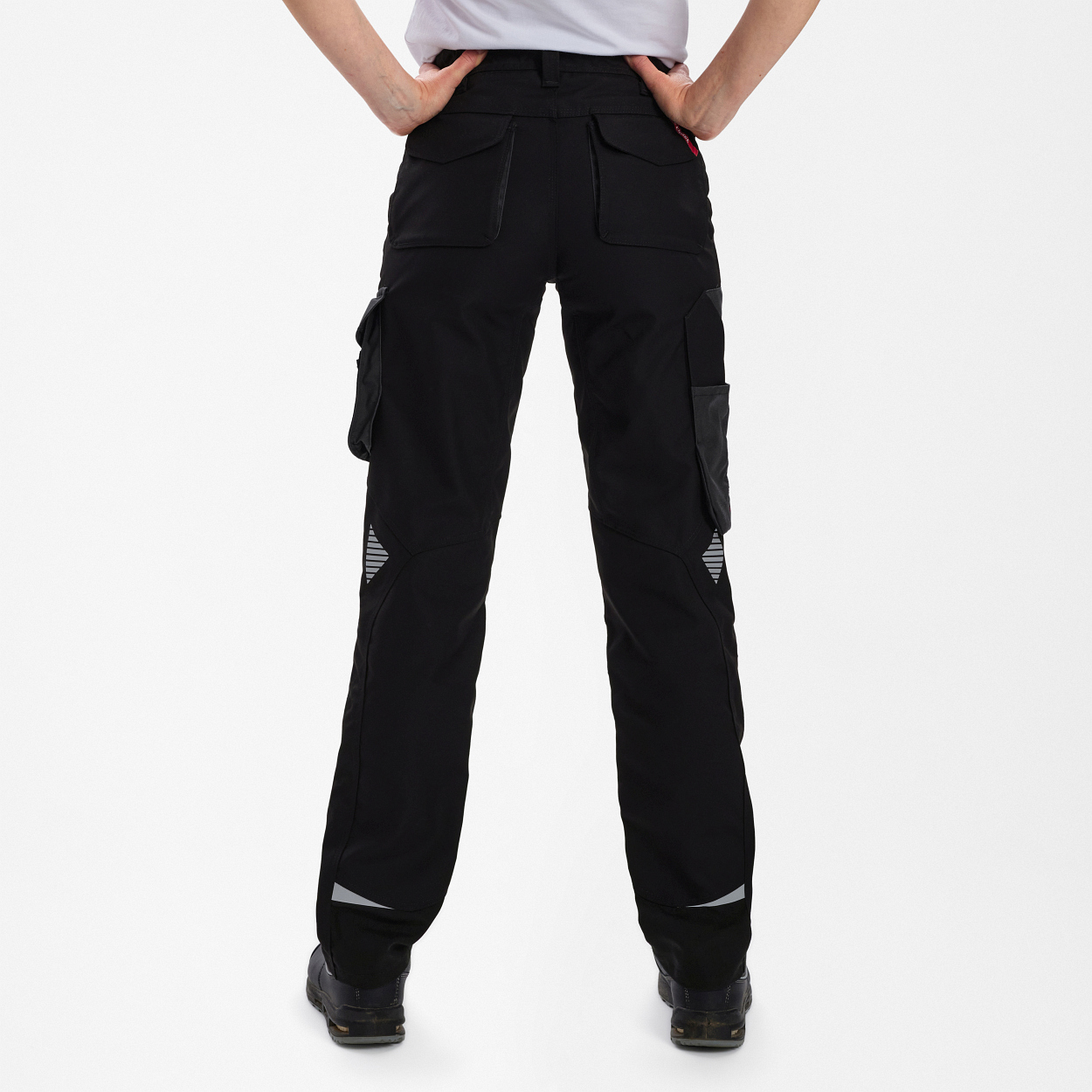 ENGEL Galaxy Damen Bundhose in Schwarz/Anthrazit Grau, Größe 48