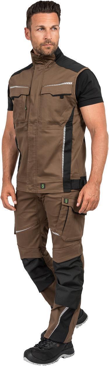 Bundhose Flex Line in Haselnuss-Schwarz, Größe 98 von Leibwächter