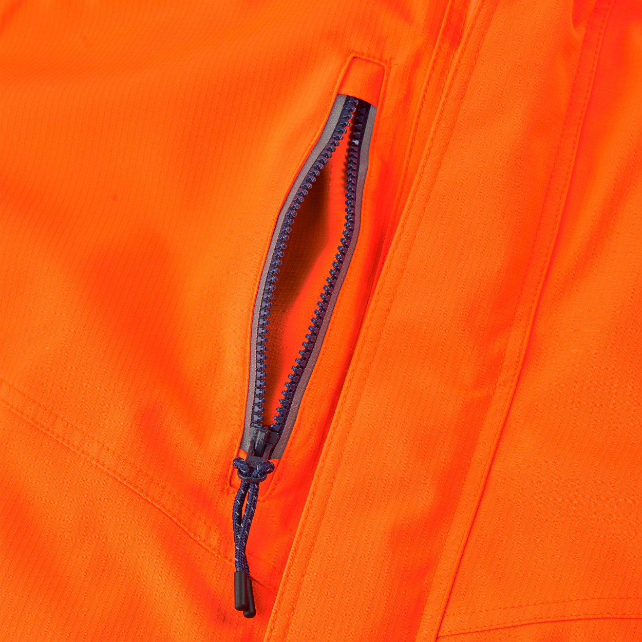ENGEL Safety Winterjacke in Orange/Blue ink, Größe XS