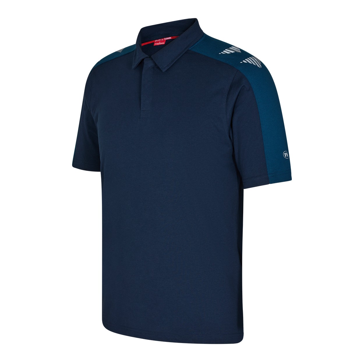 ENGEL Galaxy Poloshirt in Blue Ink/Dark Petrol, Größe XS