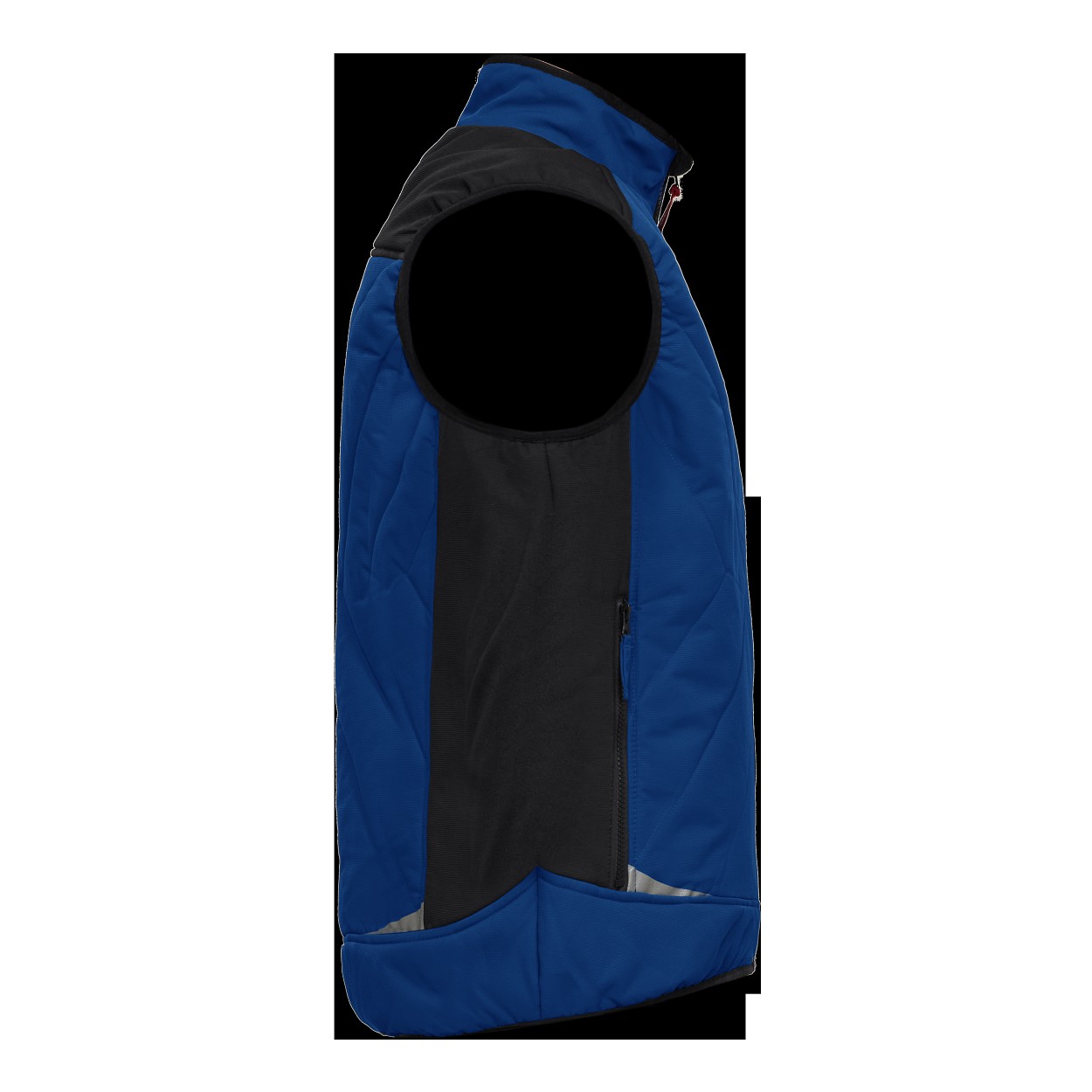 ENGEL Galaxy Stepp-Winterweste in Surfer Blue/Schwarz, Größe XS