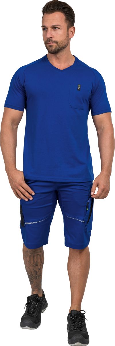 Herren-Shorts Flex Line Kornblau/Schwarz FLEXK, Gr. 68 von Leibwächter