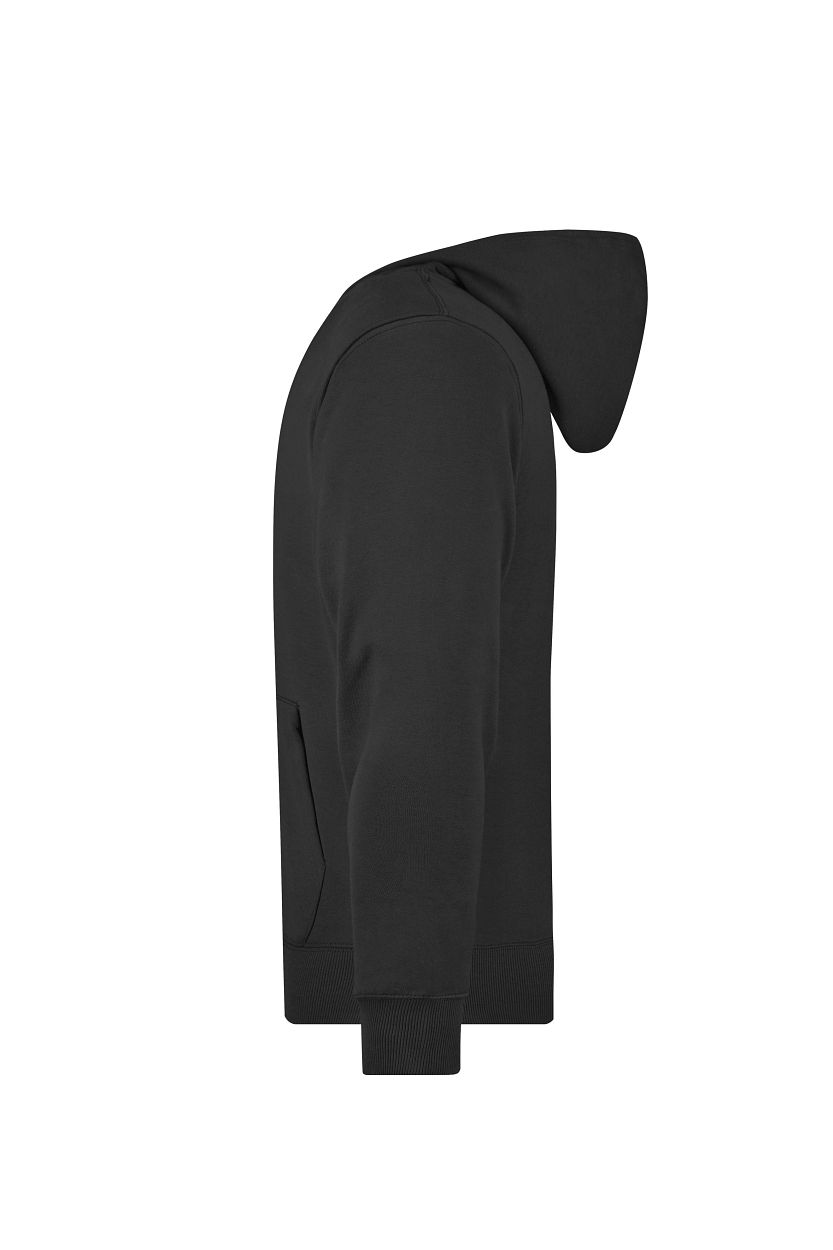 Men's Hooded Jacket "JN042" in Black, Größe 3XL - Daiber