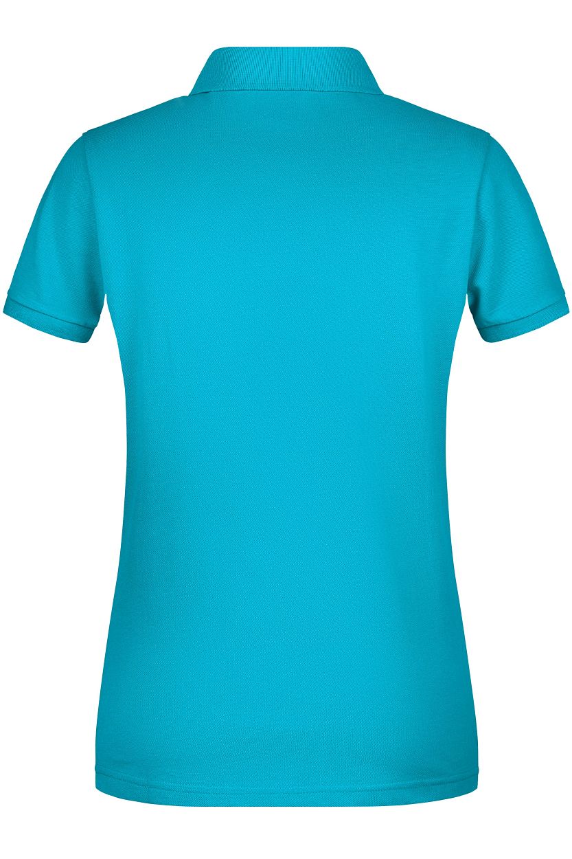 Ladies' Basic Polo OCS Standard "8009" in Turquoise, Größe 2XL - Daiber
