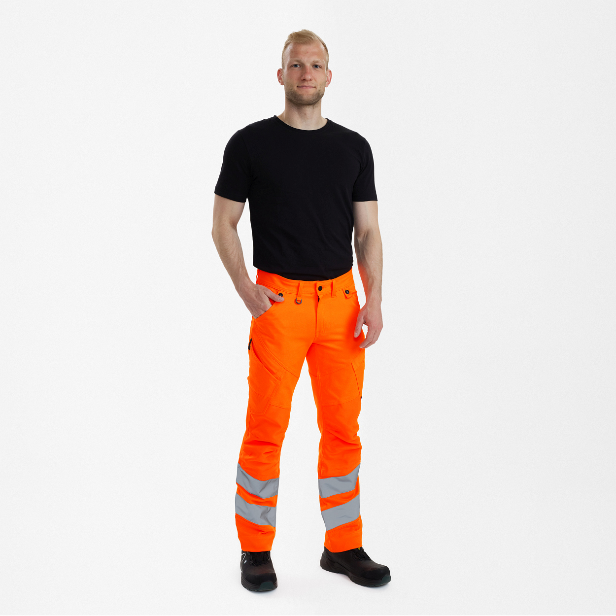 Safety Hose in Hi-vis Orange, Größe 26