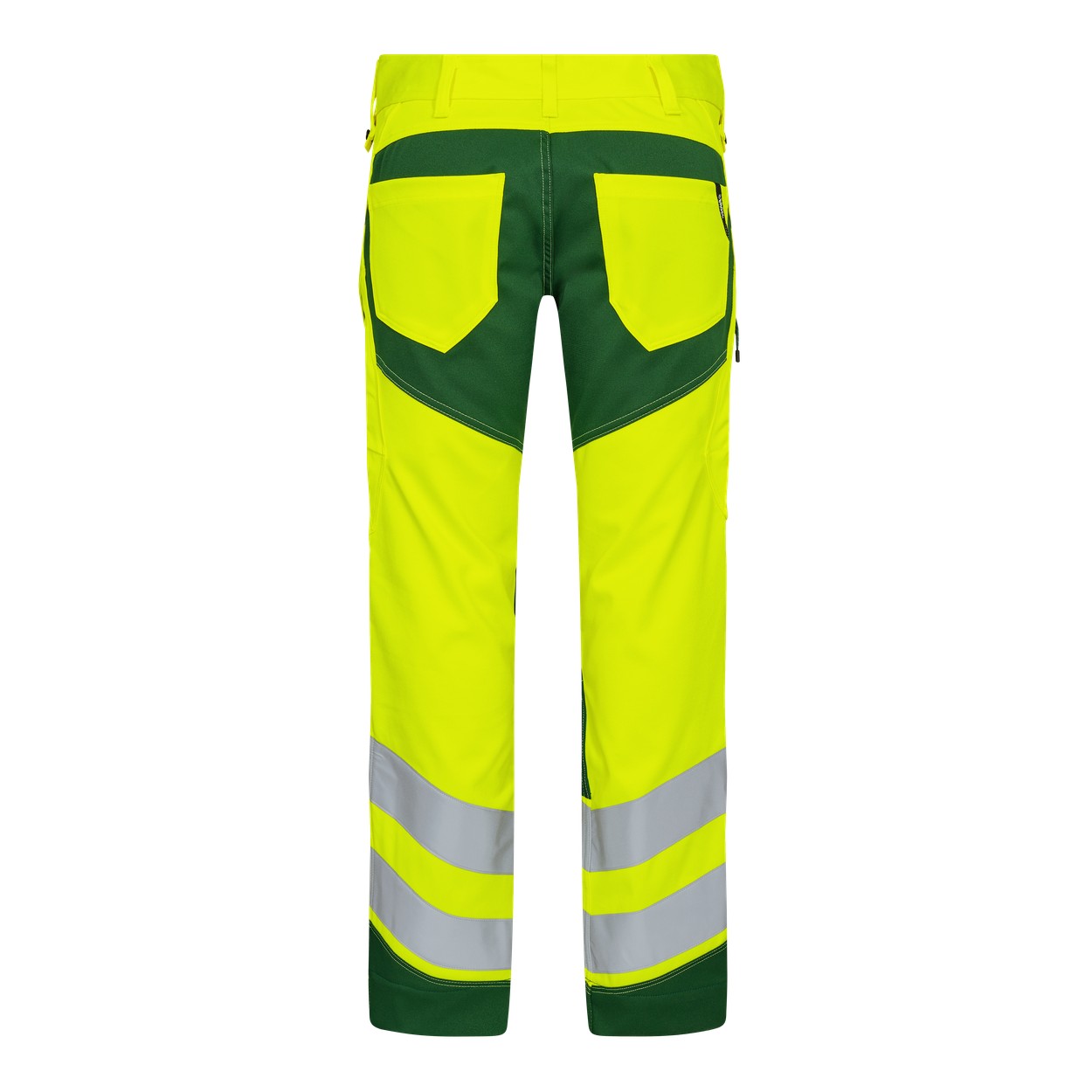 ENGEL Safety Arbeitshose mit 2-Wege-Stretch in Gelb/Grün, Größe 26