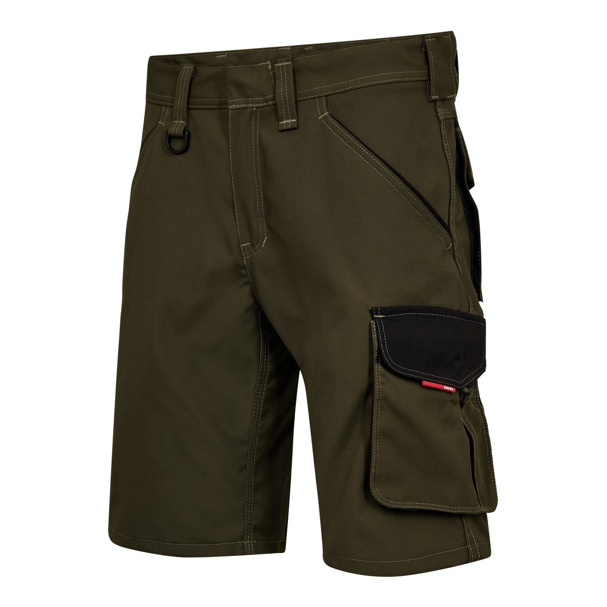 ENGEL Galaxy Arbeitsshorts in Forest Green/Schwarz, Größe 54