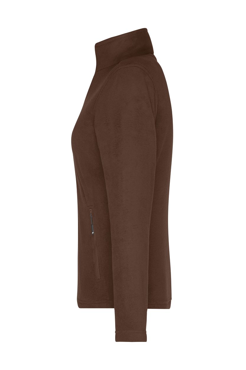 Ladies' Fleece Jacket "JN781" in Brown, Größe 3XL - Daiber