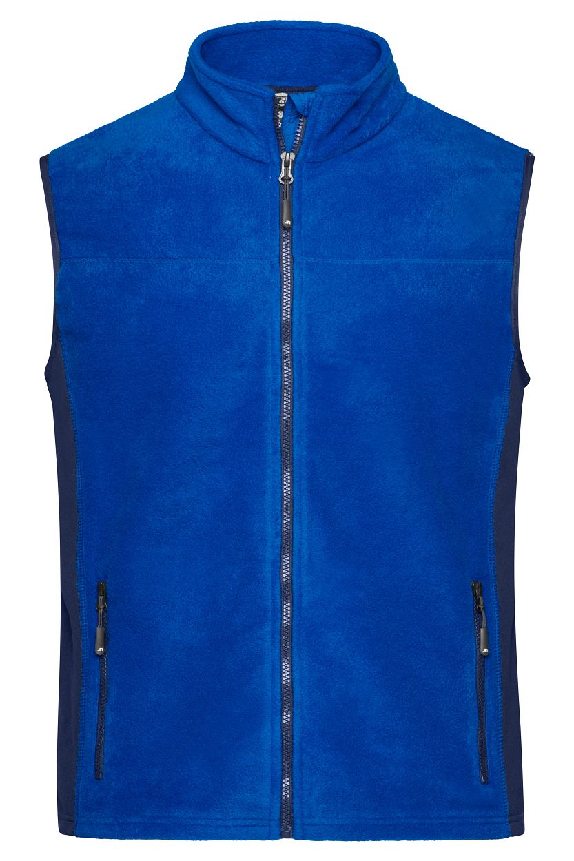Workwear Fleece Vest - STRONG - "JN856" in Royal/Navy, Größe 6XL - Daiber