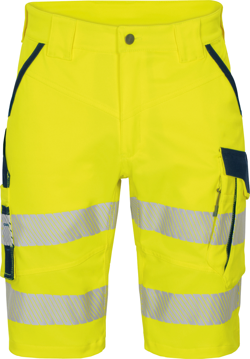 Short Flex-HiVis leuchtgelb-marine in Gr. 68 von Vizwell