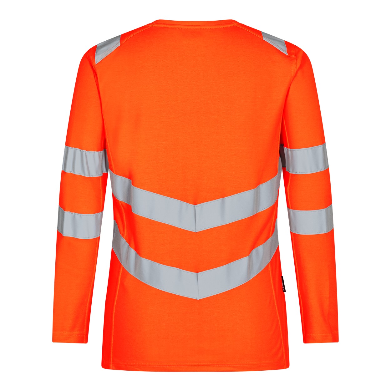 ENGEL Safety Damen langarm-Shirt in Hi-vis Orange, Größe XS