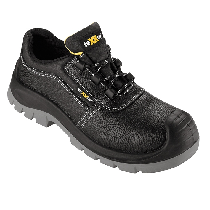 teXXor® S3-Sicherheitshalbschuhe CALAIS in Schwarz, Gr. 40