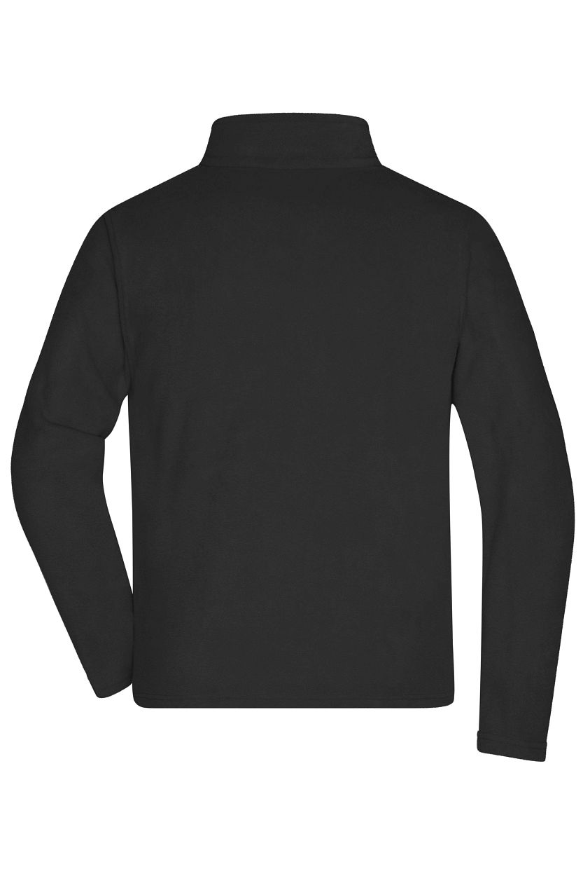 Men's Fleece Jacket "JN782" in Black, Größe 4XL - Daiber