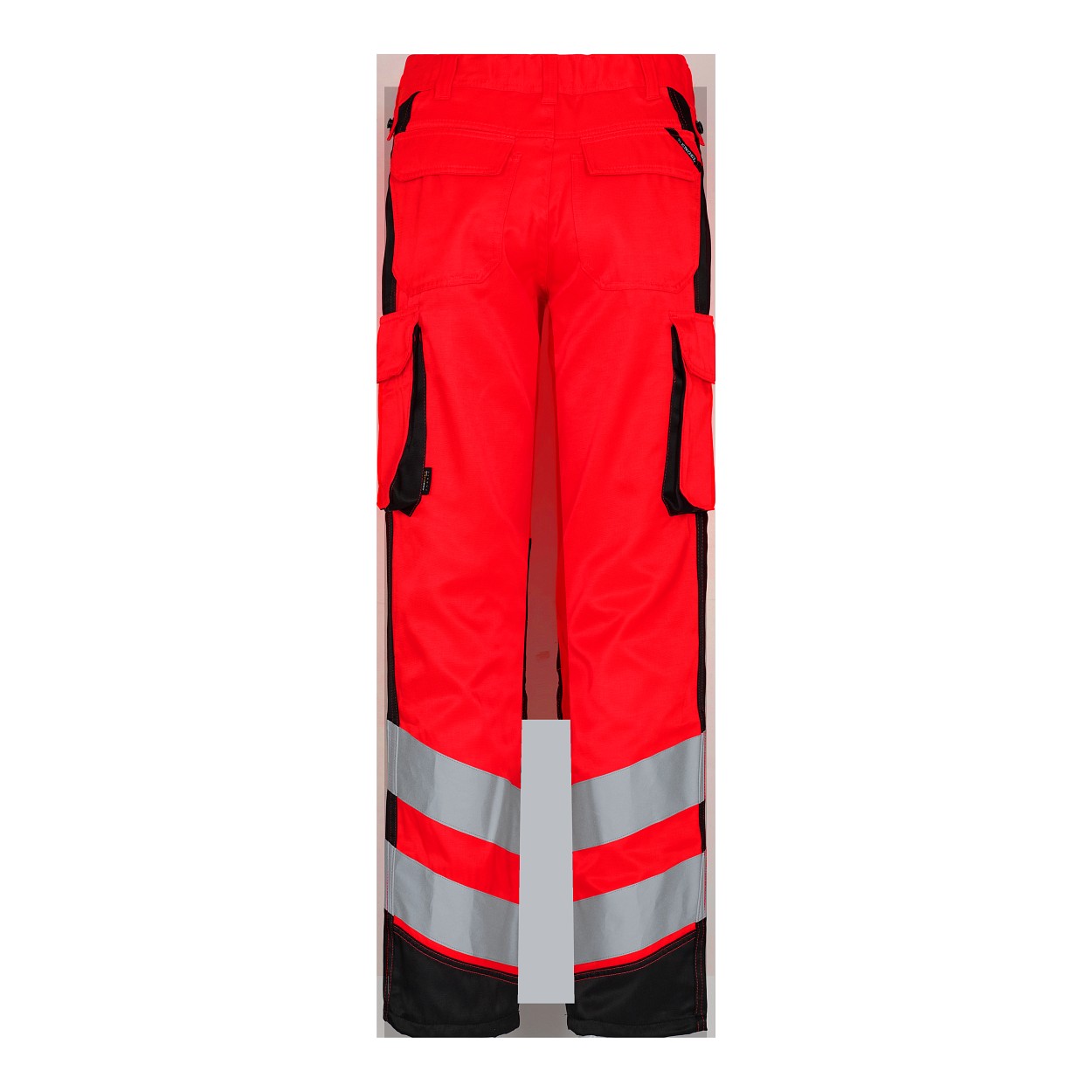 ENGEL Safety Light Damen Arbeitshose in Rot/Schwarz, Größe 48