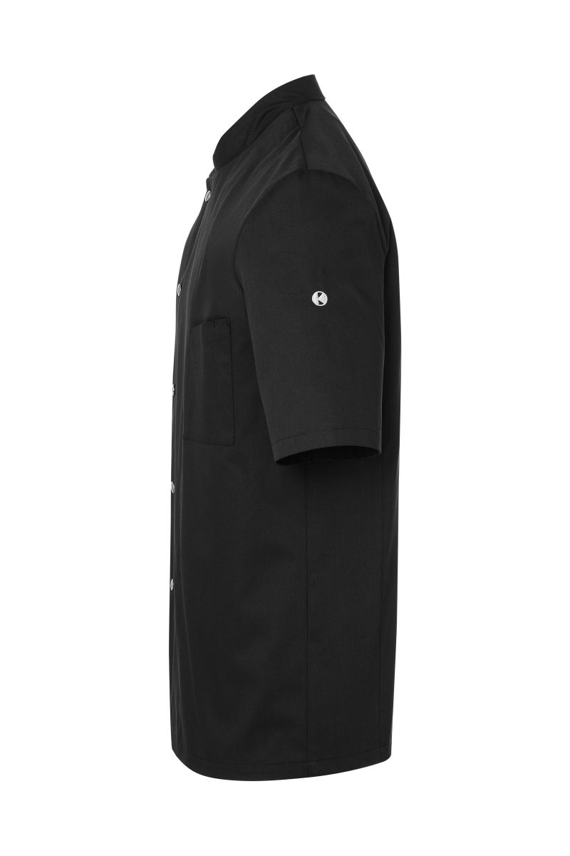 Kochjacke Gustav Größe 74 in Schwarz von Karlowsky