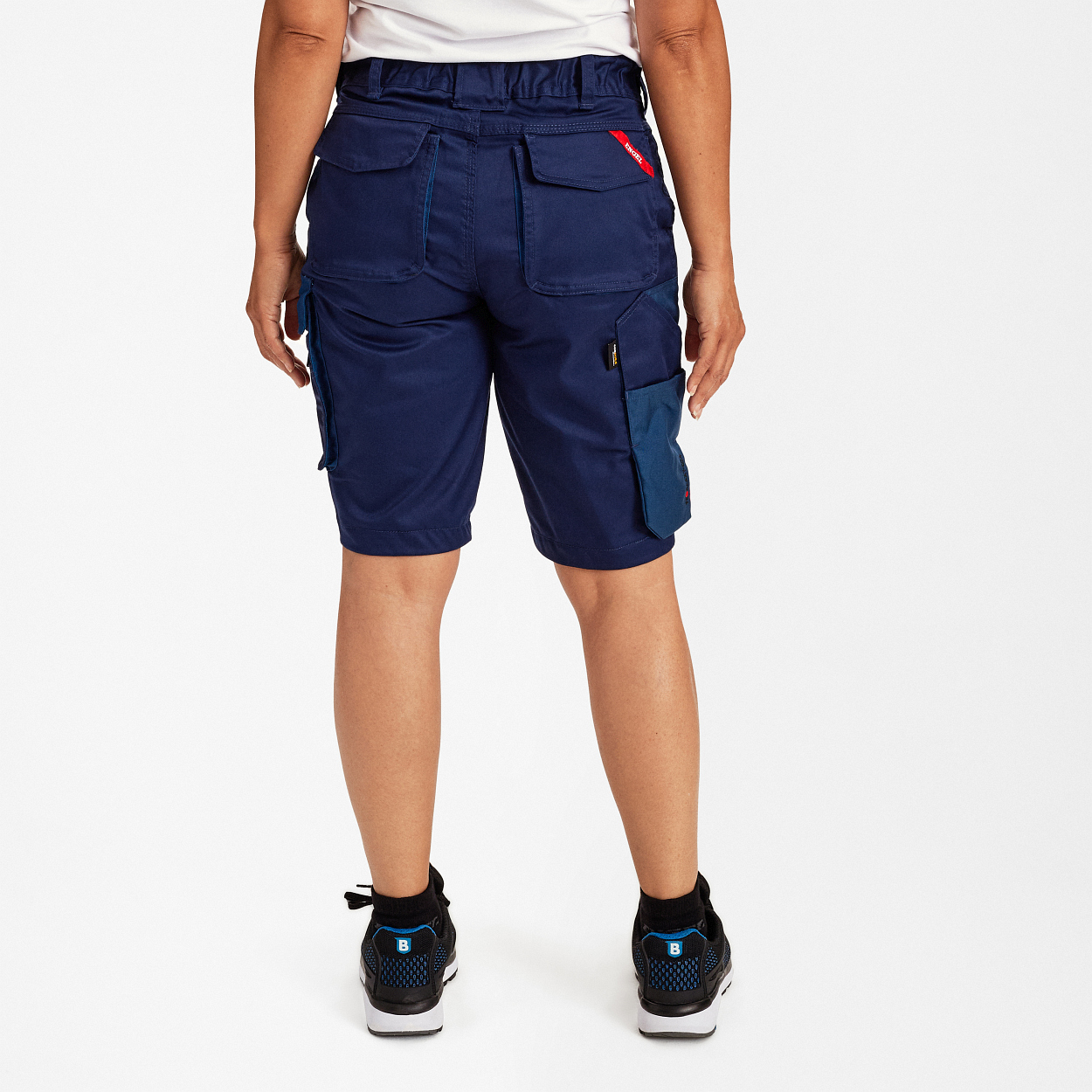 ENGEL Galaxy Damen Shorts mit Stretch in Blue Ink/Dark Petrol, Größe 48