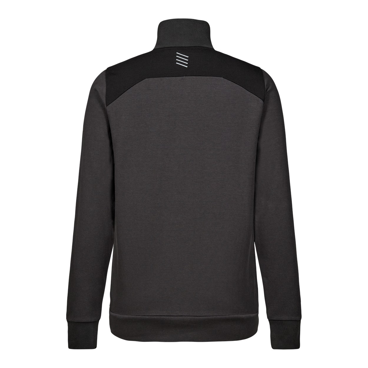 ENGEL Entire Damen Sweatcardigan mit Kragen in Anthrazitgrau/Schwarz, Größe XS