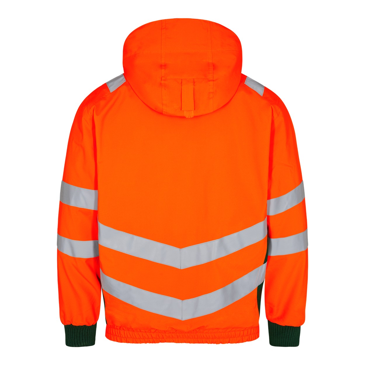 ENGEL Safety Pilotjacke in Orange/Grün, Größe XS