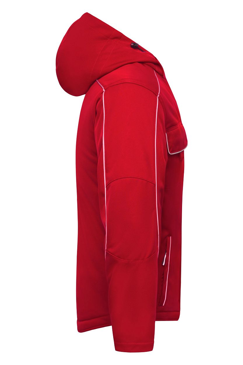 Workwear Softshell Padded Jacket - SOLID - "JN886" in Red, Größe 6XL - Daiber