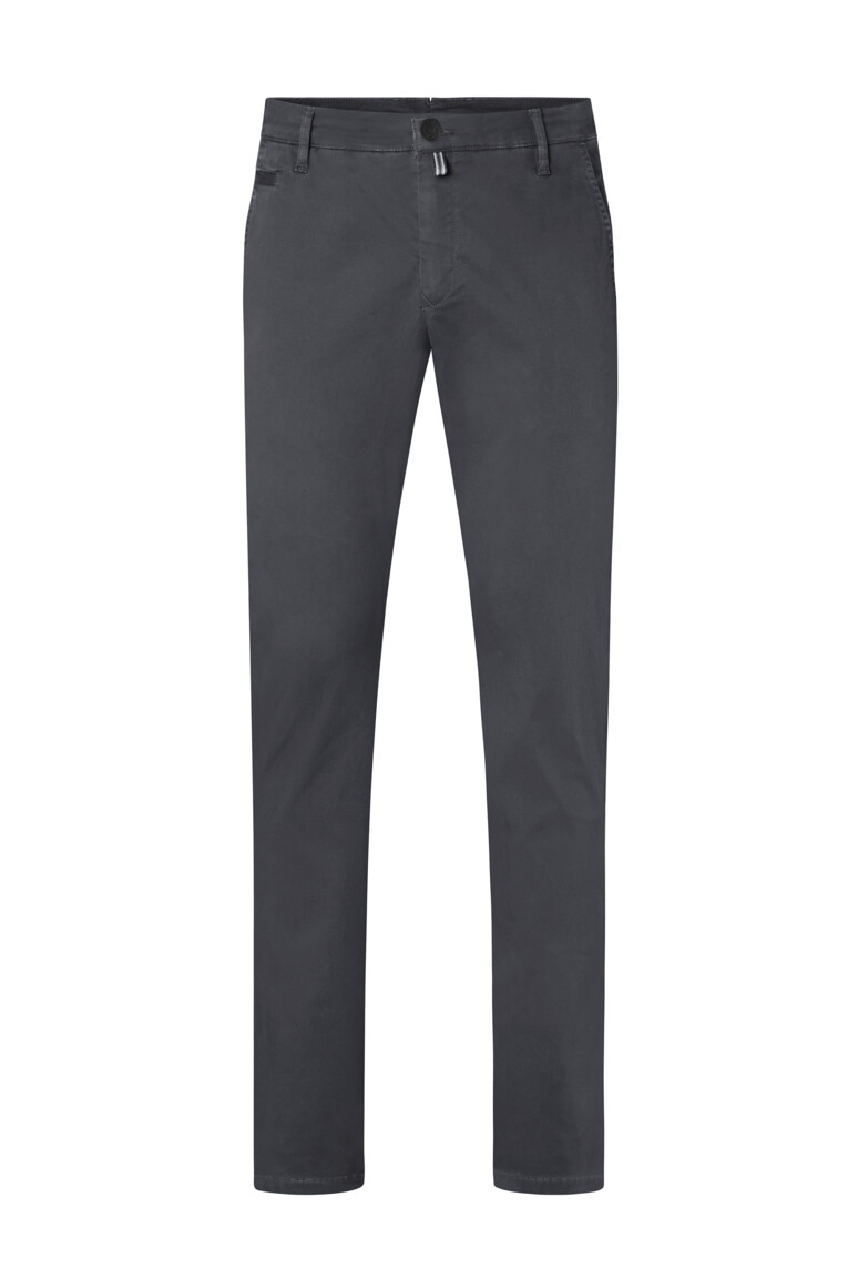 HAKRO 707 Chinohose X-Stretch in Karbongrau, Größe 3XL