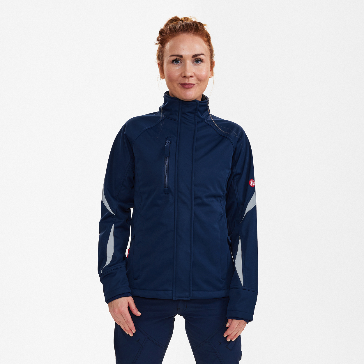 Extend Damen Softshelljacke in Blue Ink, Größe XS
