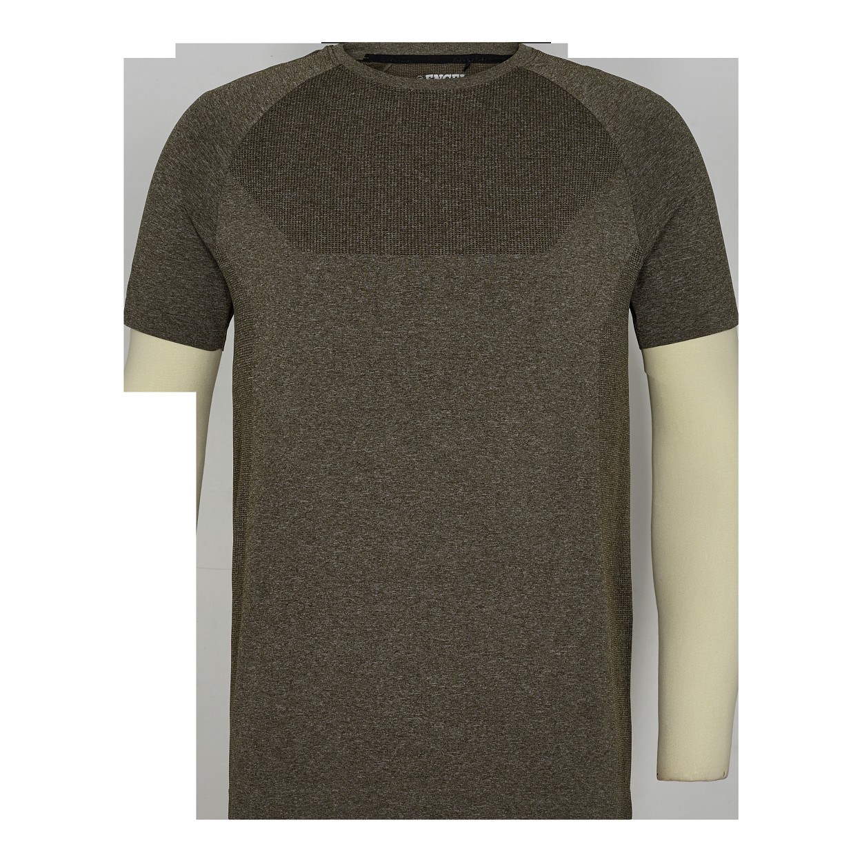 ENGEL X-treme Seamless T-Shirt in Forest green Melange, Größe S/M