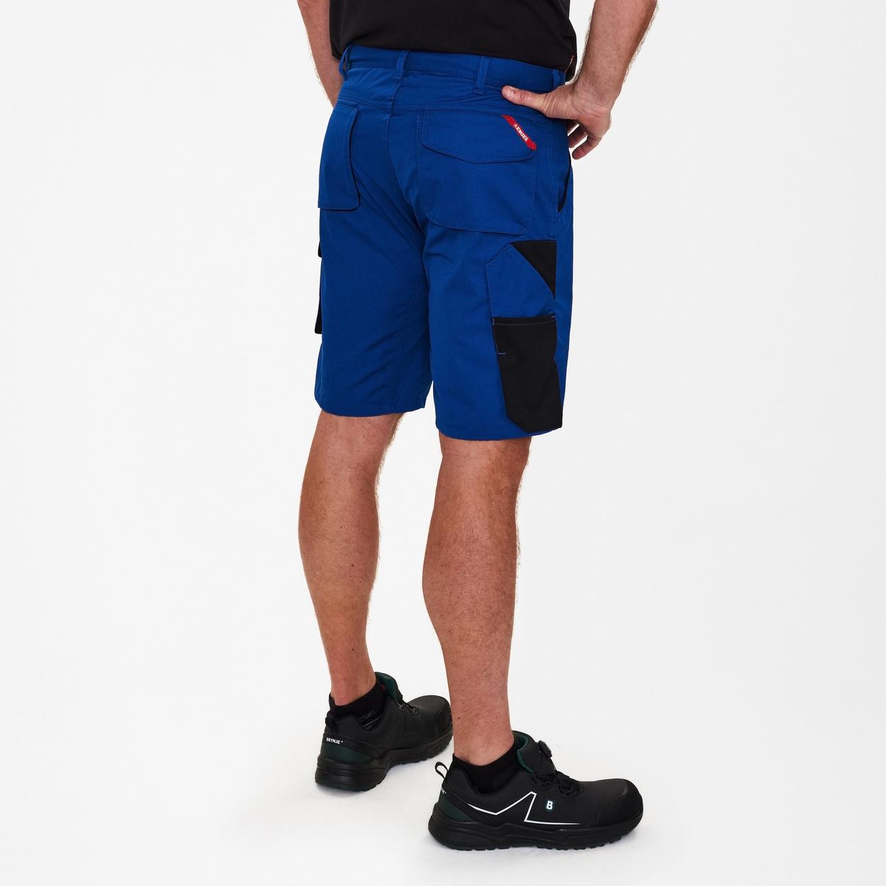 ENGEL Galaxy Light Arbeitsshorts in Surfer Blue/Schwarz, Größe 54