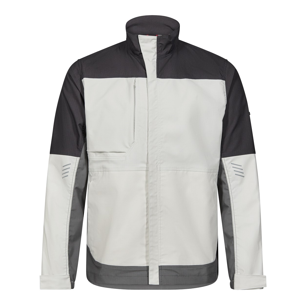 ENGEL Entire Arbeitsjacke mit Stretch in Bone White / Anthracite Grey, Größe XS