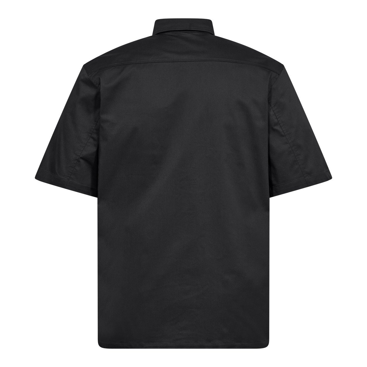 ENGEL Extend kurzärmliges Hemd mit Stretch in Anthrazit Grau, Größe XS