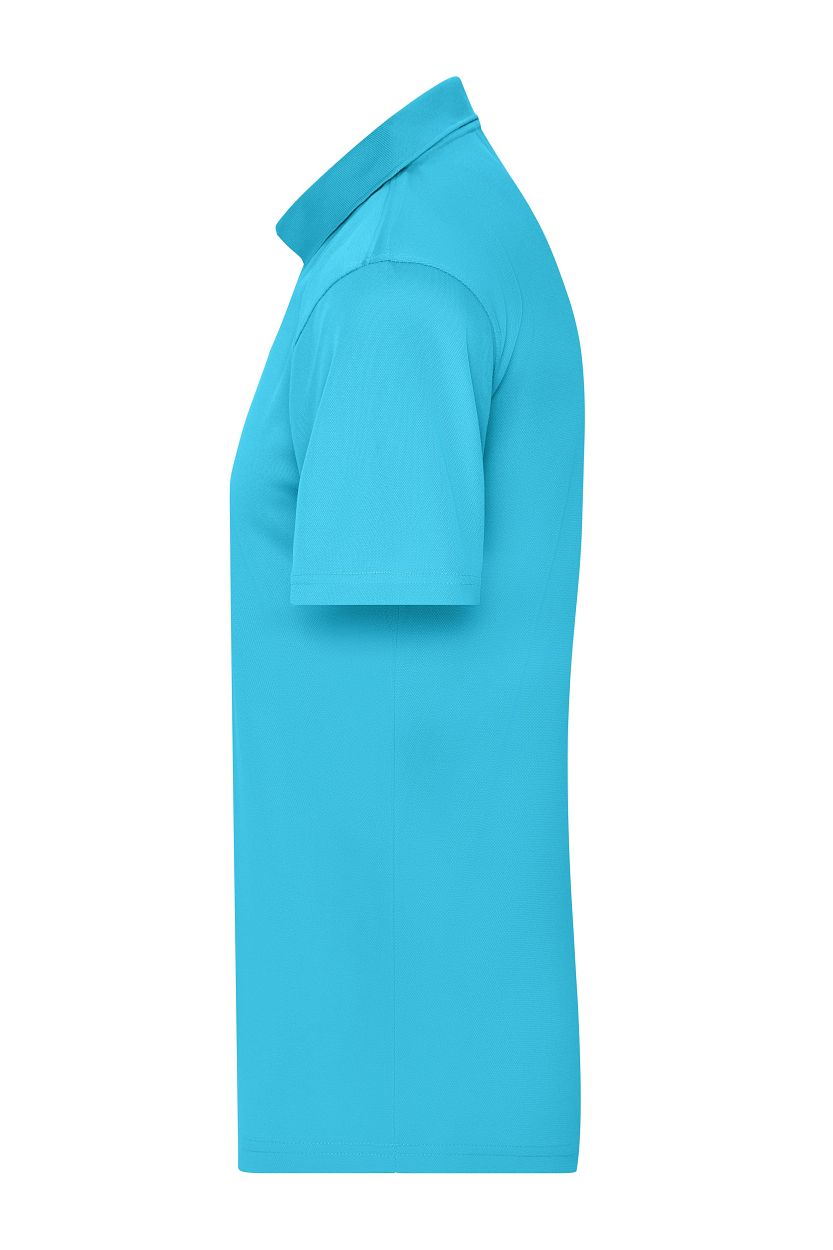 Men's Active Polo "JN720" in Turquoise, Größe 3XL - Daiber